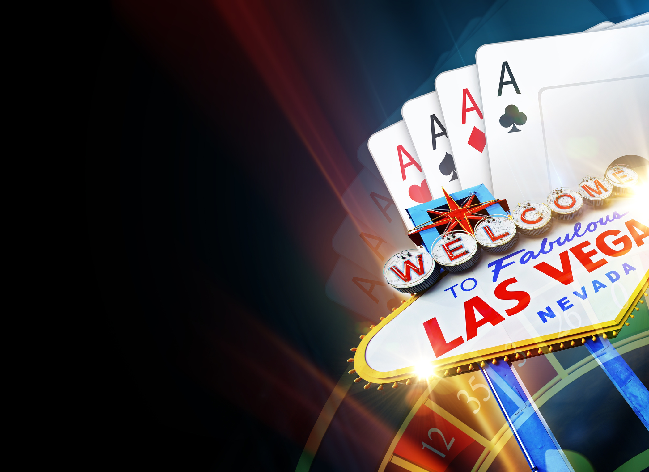 Poker Las Vegas Background